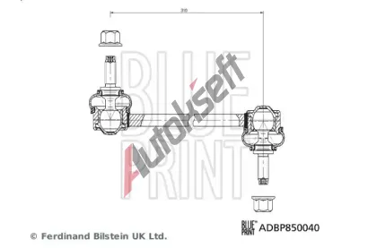 BLUE PRINT Tyč / vzpěra stabilizátoru BLP ADBP850040, ADBP850040 BLUE PRINT Tyč / vzpěra stabilizátoru BLP ADBP850040, ADBP850040