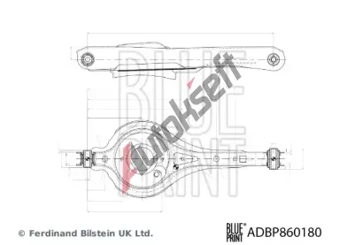 BLUE PRINT Rameno zaven kol BLP ADBP860180, ADBP860180
