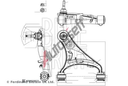 BLUE PRINT Rameno zaven kol BLP ADBP860192, ADBP860192