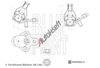 BLUE PRINT Čep ramene BLP ADBP860213, ADBP860213 BLUE PRINT Čep ramene BLP ADBP860213, ADBP860213