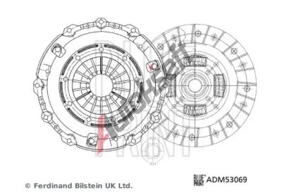 BLUE PRINT Spojkov sada BLP ADM53069, ADM53069