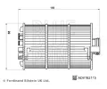 BLUE PRINT Olejov filtr BLP ADV182115, ADV182115