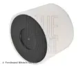 BLUE PRINT Vzduchov filtr BLP ADV182272, ADV182272