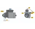 BOSCH Startr BO 0001106017, 0 001 106 017