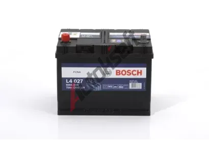 BOSCH 75Ah L, s.p. 600A, SLI, 12V, 272x175x225 BO 0092L40270, 0 092 L40 270 BOSCH 75Ah L, s.p. 600A, SLI, 12V, 272x175x225 BO 0092L40270, 0 092 L40 270