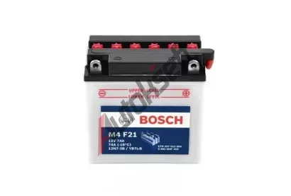 BOSCH 7Ah P, s.p. 40A, M4, 12V, 136x76x135 BO 0092M4F210, 0 092 M4F 210