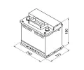 BOSCH 56Ah P, s.p. 480A, S3, 12V, 242x175x190 BO 0092S30050, 0 092 S30 050