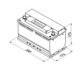 BOSCH 88Ah P, s.p. 740A, S3, 12V, 353x175x175 BO 0092S30120, 0 092 S30 120