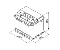 BOSCH 44Ah P, s.p. 440A, S4, 12V, 207x175x175 BO 0092S40010, 0 092 S40 010