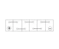 BOSCH 74Ah L, s.p. 680A, S4, 12V, 278x175x190 BO 0092S40090, 0 092 S40 090