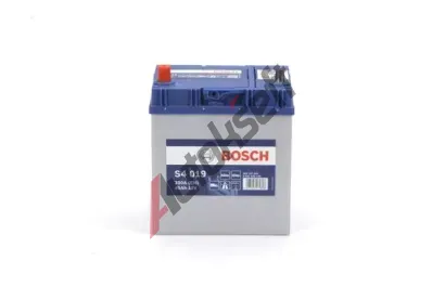 BOSCH 40Ah L, s.p. 330A, S4, 12V, 187x127x227 BO 0092S40190, 0 092 S40 190