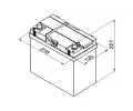 BOSCH 45Ah L, s.p. 330A, S4, 12V, 238x129x227 BO 0092S40230, 0 092 S40 230
