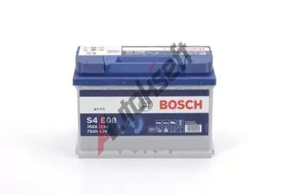 BOSCH 70Ah P, s.p. 760A, S4E, 12V, 278x175x190 BO 0092S4E081, 0 092 S4E 081