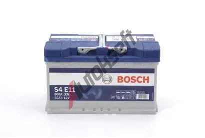 BOSCH 80Ah P, s.p. 800A, S4E, 12V, 315x175x190 BO 0092S4E111, 0 092 S4E 111