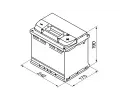 BOSCH 63Ah P, s.p. 610A, S5, 12V, 242x175x190 BO 0092S50050, 0 092 S50 050