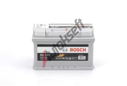 BOSCH 74Ah P, s.p. 750A, S5, 12V, 278x175x175 BO 0092S50070, 0 092 S50 070
