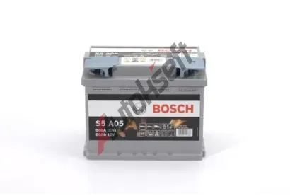 BOSCH 60Ah P, s.p. 680A, S5, 12V, 242x175x190 BO 0092S5A050, 0 092 S5A 050