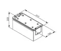 BOSCH 145Ah L, s.p. 1150A, T3, 12V, 513x189x223 BO 0092T30540, 0 092 T30 540