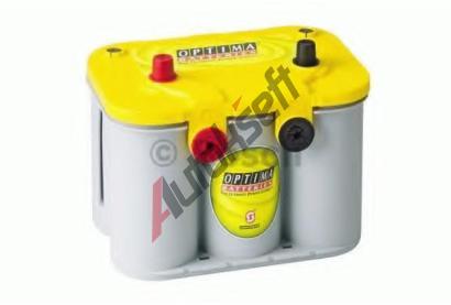 BOSCH 55Ah L, s.p. 765A, Optima Yellow Top, 12V, 254x175x200 BO 0098014254, VT 8014-254Y