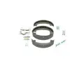 BOSCH Sada brzdových čelistí parkovací brzdy BO 0204113803, 0 204 113 803