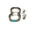 BOSCH Sada brzdovch elist SUPERPRO BO 0204114012, 0 204 114 012