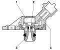 BOSCH Snma - tlak paliva BO 0261230110, 0 261 230 110