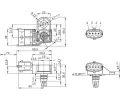 BOSCH Senzor tlaku sacho potrub BO 0261230302, 0 261 230 302