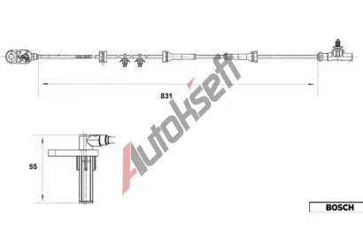 BOSCH Snma - poet otek kol BO 0265007559, 0 265 007 559