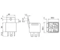 BOSCH Rel pracovnho proudu BO 0332019103, 0 332 019 103