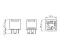 BOSCH Rel pracovnho proudu BO 0332019457, 0 332 019 457