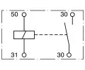 BOSCH Rel pracovnho proudu BO 0333009011, 0 333 009 011