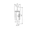 BOSCH Palivov filtr BO 0450905316, 0 450 905 316
