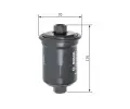 BOSCH Palivov filtr BO 0450905912, 0 450 905 912
