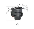BOSCH Palivov filtr BO 0450907007, 0 450 907 007