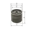 BOSCH Olejov filtr BO 0451103318, 0 451 103 318