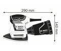 BOSCH Vibran bruska Bosch GSS 160 Multi Professional + L-BOXX BO 06012A2300, 06012A2300