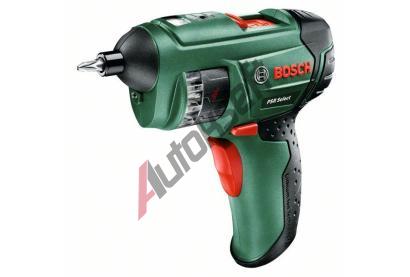 BOSCH Aku roubovk lithium-iontov PSR Select Bosch, nabjeka + kufr BO 0603977020, GV BO0603977020