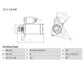 BOSCH Startr ‐ BO 0986012881