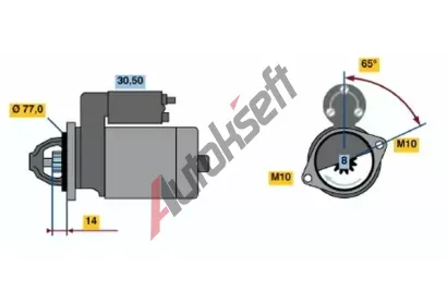 BOSCH Start�r BO 0986017721, 0 986 017 721
