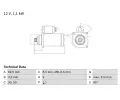 BOSCH Startr ‐ BO 0986017940