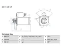 Startr BOSCH ‐ BO 0986018990
