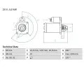 Startr BOSCH ‐ BO 0986020170