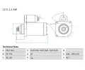 Startr BOSCH ‐ BO 0986020330