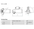 BOSCH Startr ‐ BO 0986022561