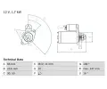 BOSCH Startr ‐ BO 0986024030