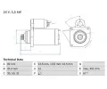 BOSCH Startr ‐ BO 0986025450