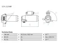 Startr BOSCH ‐ BO 0986025950