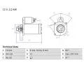 Startr BOSCH ‐ BO 0986027000