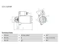 Startr BOSCH ‐ BO 0986027060