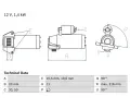 Startr BOSCH ‐ BO 0986029080